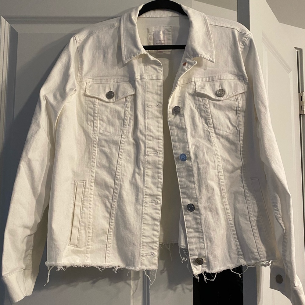 White Jean Jacket
